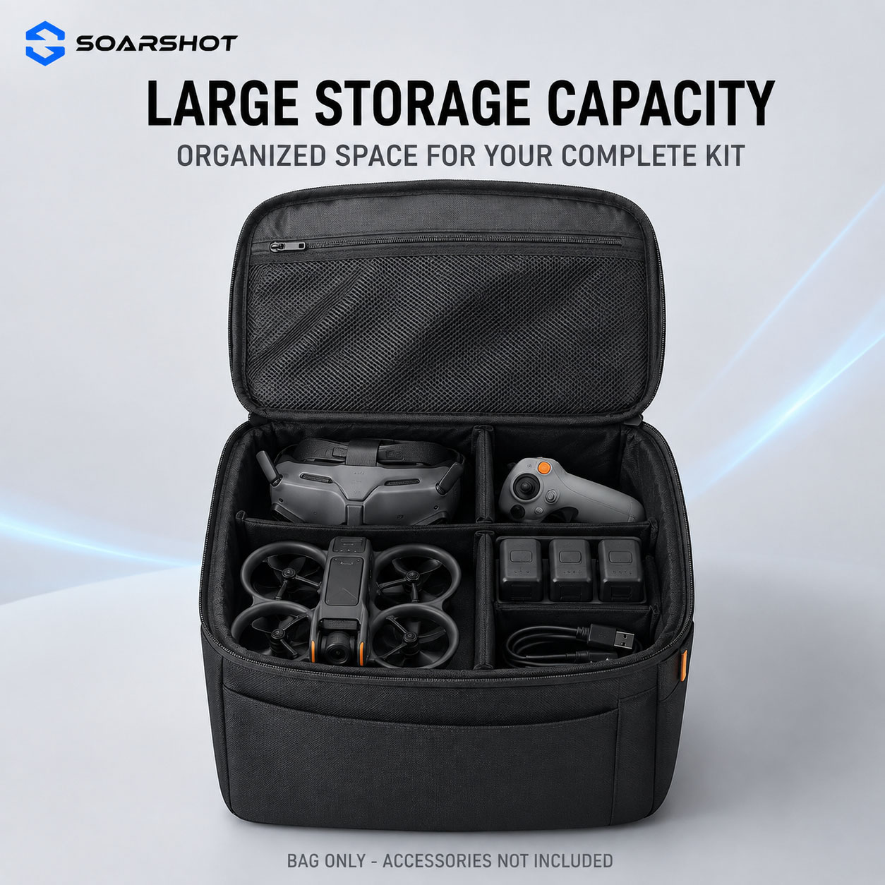 SOARSHOT Carrying Case for DJI - Rc Helicopter Bag recension och pris