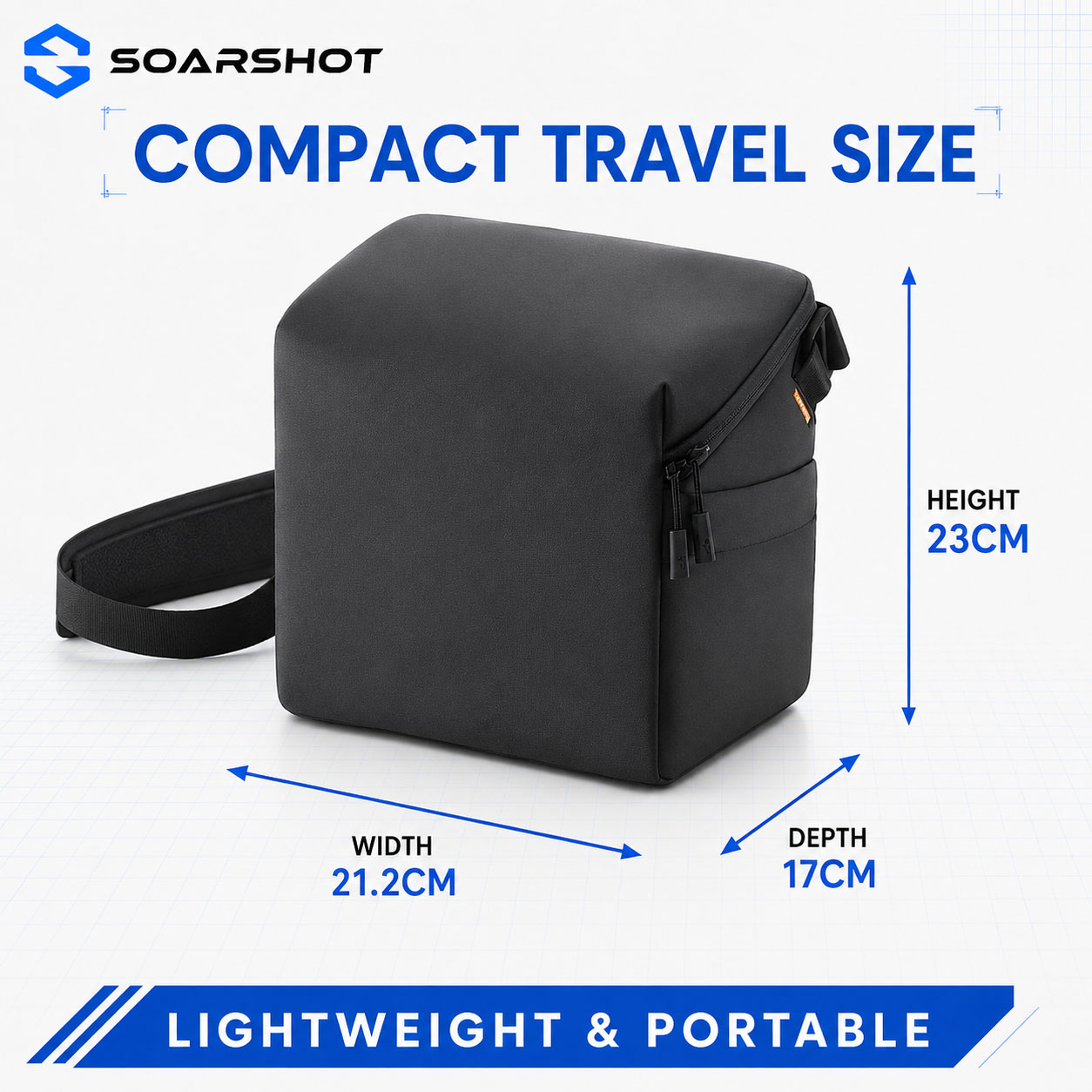 SOARSHOT Carrying Case for DJI - Rc Helicopter Bag recension och pris